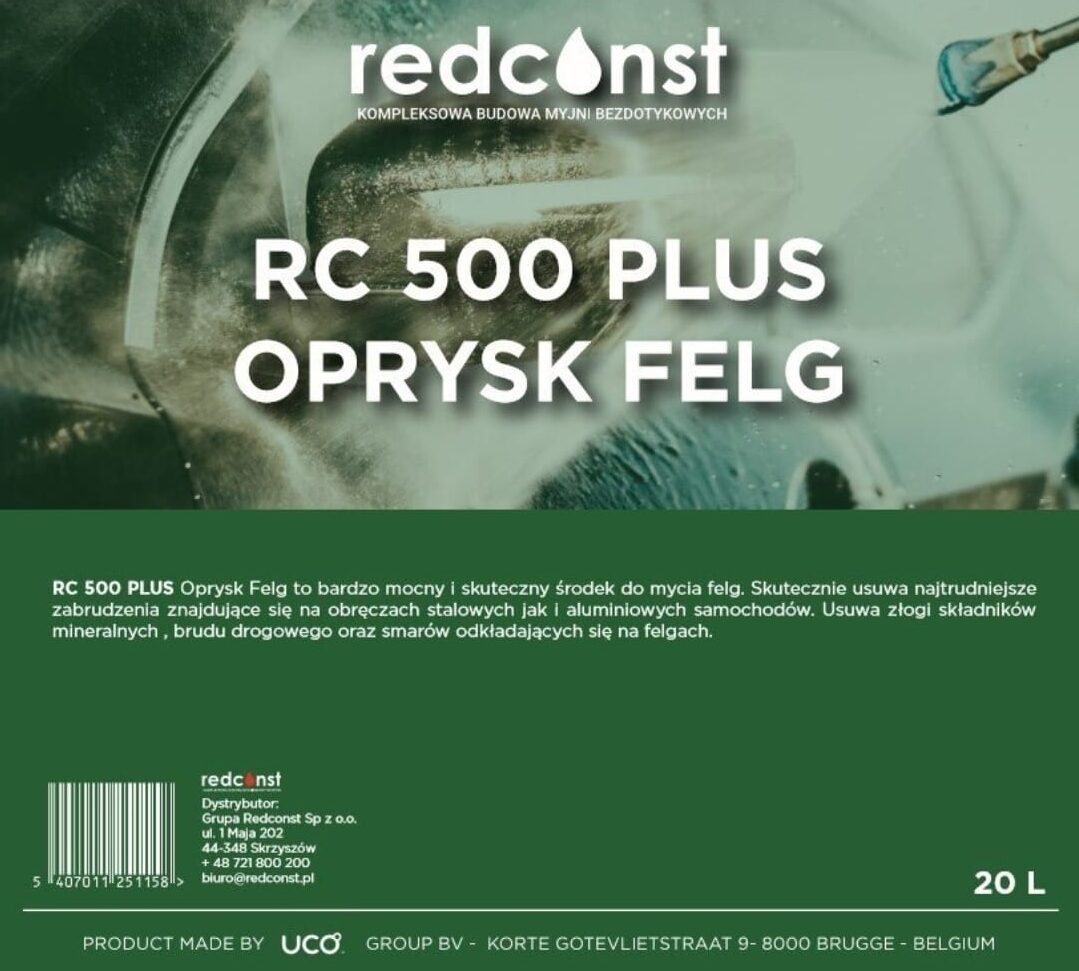 RC 500+ Oprysk felg